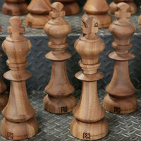 Reconocimiento personalizado de madera en forma de Rey