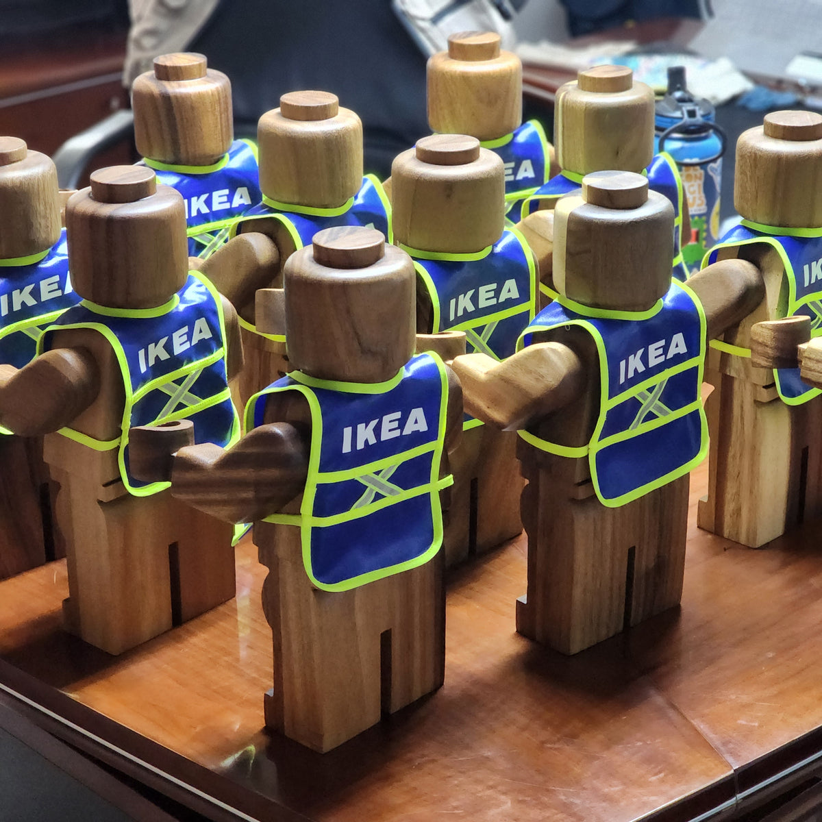 Mayoreo Minifig de Madera Personalizado