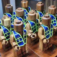 Mayoreo Minifig de Madera Personalizado