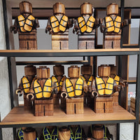 Mayoreo Minifig de Madera Personalizado