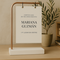 Marco para reconocimiento de papel