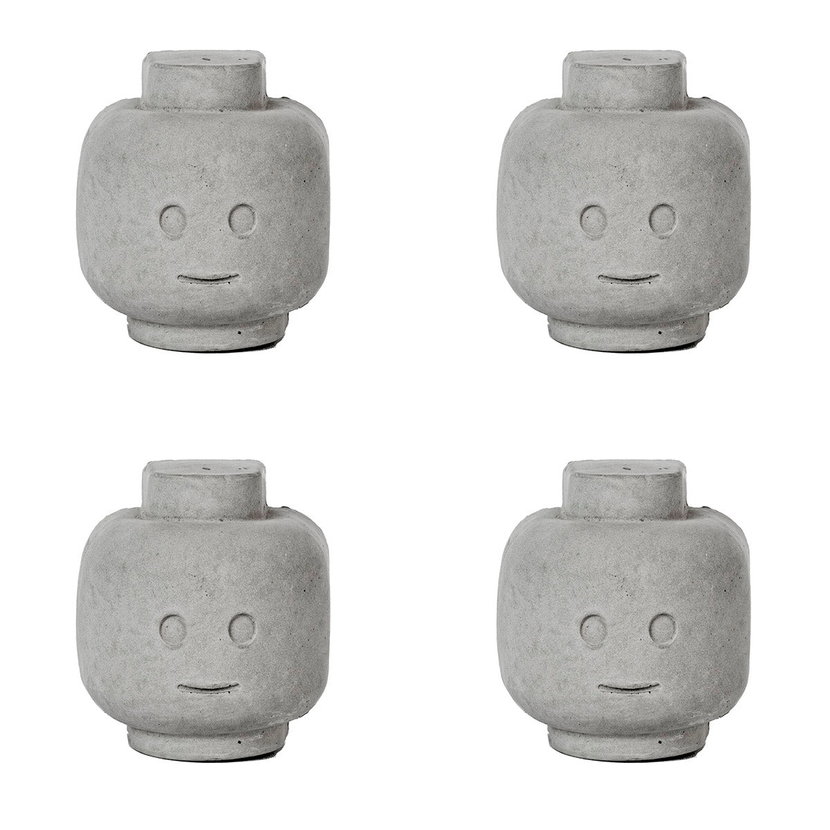 Juego De Cabezas De Robot