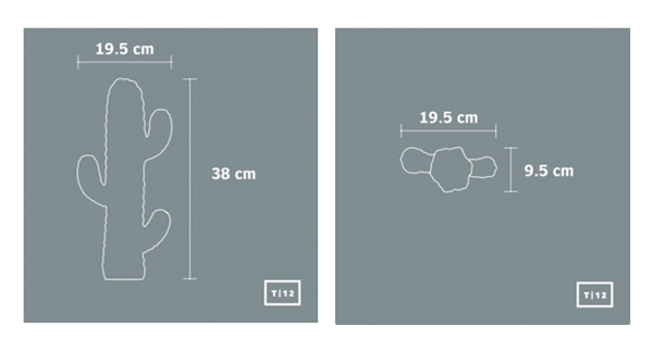 Escultura De Cactus Decorativo