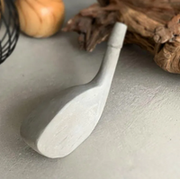 Set De Golf Decorativo Con Base De Madera