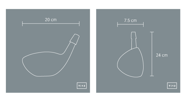 Set De Golf Decorativo Con Base De Madera