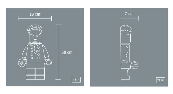 Monitos de Concreto (Minifigs)