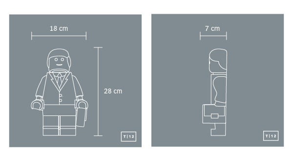 Monitos de Concreto (Minifigs)
