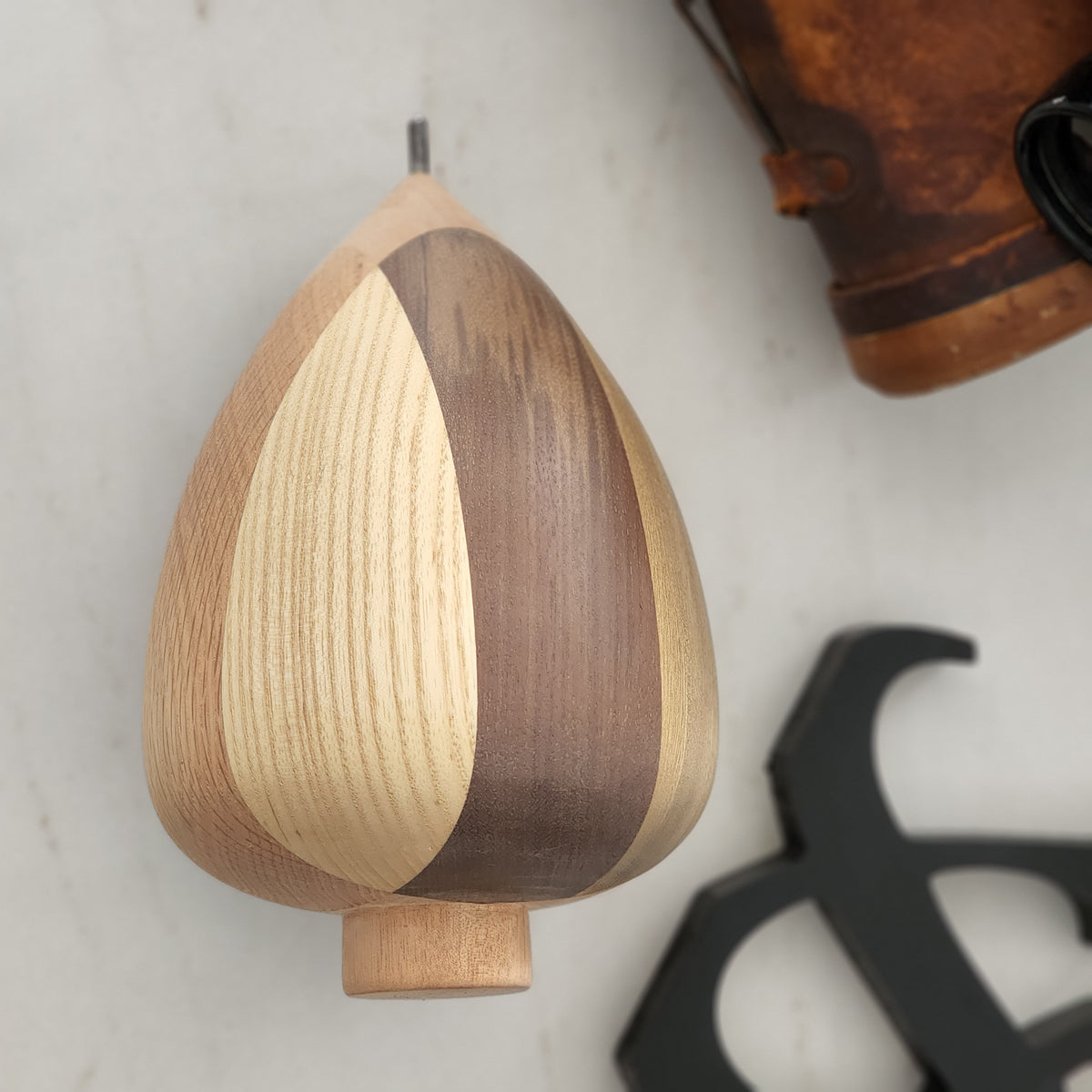 Trompo Gigante De Madera