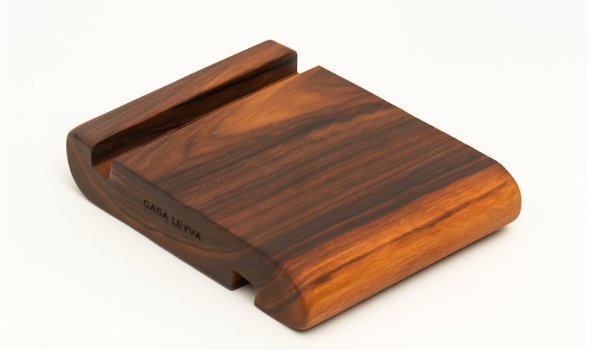 Portacelular y Tablet de Madera · Soporte Universal para Escritorio