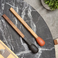 Cerillos Gigantes Decorativos · Set Artesanal de Madera