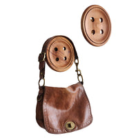 Round Wooden Button Set