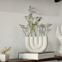 Porta Velas Arcoíris · Pieza Decorativa Multi-Vela de Concreto
