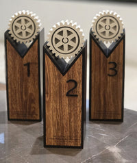 Trofeo Ápex · Trofeo 1º, 2º y 3º Lugar en Madera