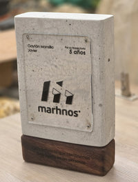 Cimiento · Reconocimiento de Trayectoria en Concreto y Madera