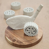 Trofeo Driver · Trofeo de Golf en Concreto y Madera