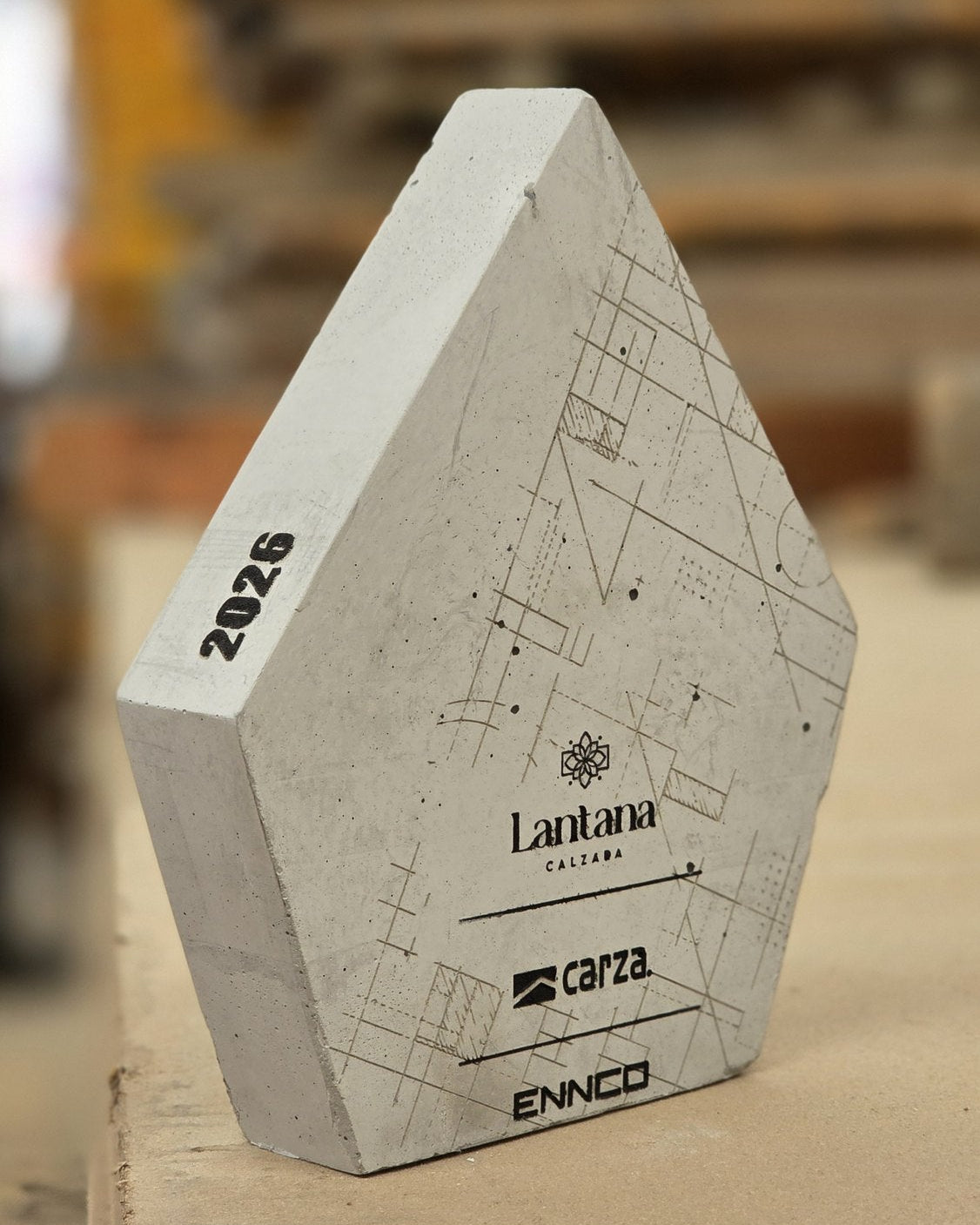 Plano Maestro · Reconocimiento Pentagonal de Concreto y Acrílico