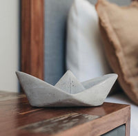 Concrete Paper Boat