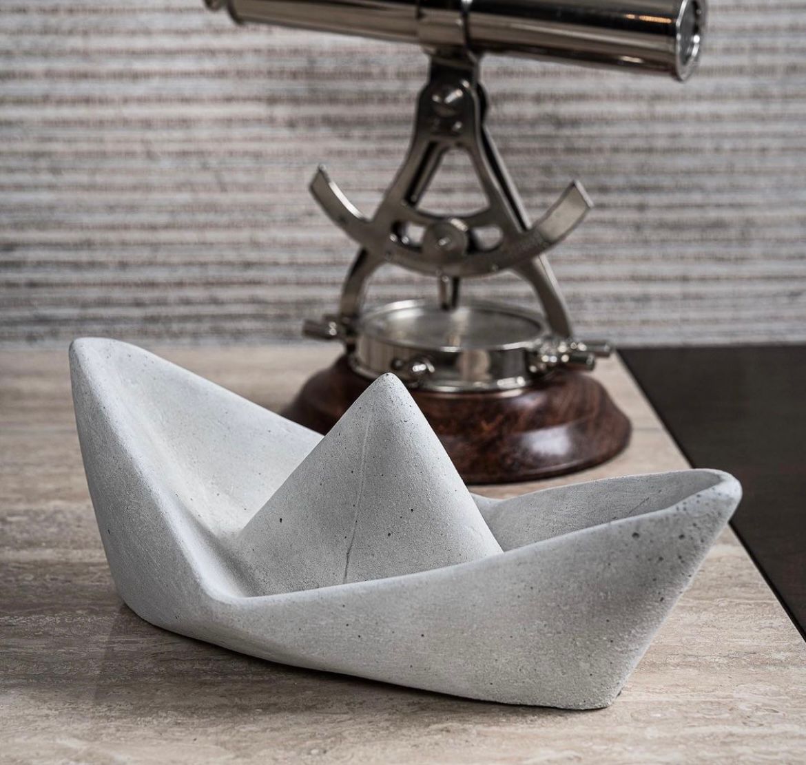 Concrete Paper Boat