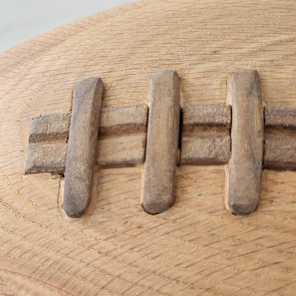 Decor Football made of wood