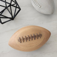 Decor Football made of wood