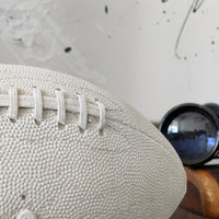 Concrete football decorative figure