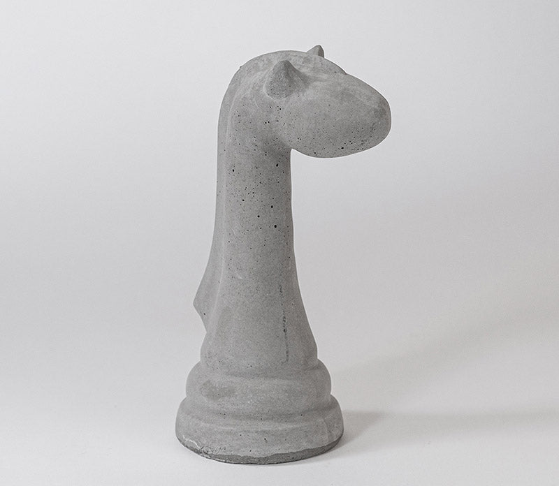 Concrete Chess Pieces