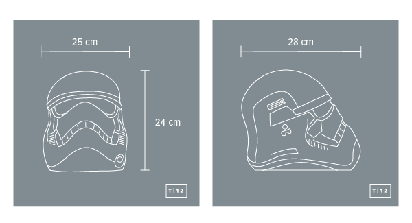 Casco St Decorativo Grande Saga Sw