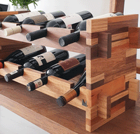 Artisan Wooden Wine Cellar