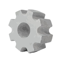 Concrete Cogwheel Sculpture