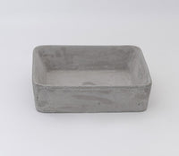 Concrete Above Counter Rectangular Sink