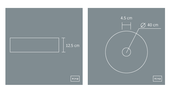 Concrete Above Counter Round Sink