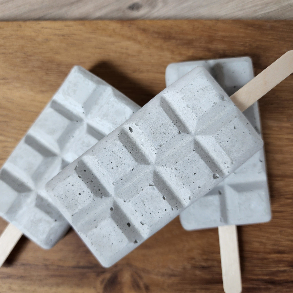 Concrete Popsicle Decorative Accessory