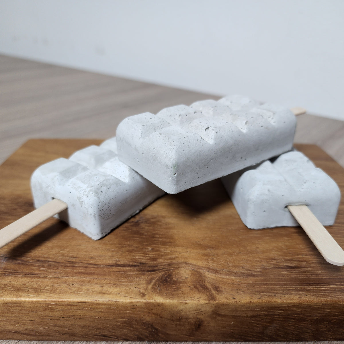 Concrete Popsicle Decorative Accessory