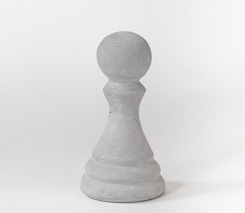 Concrete Chess Pieces