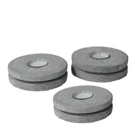 Gray Concrete Circle Tealight Holder