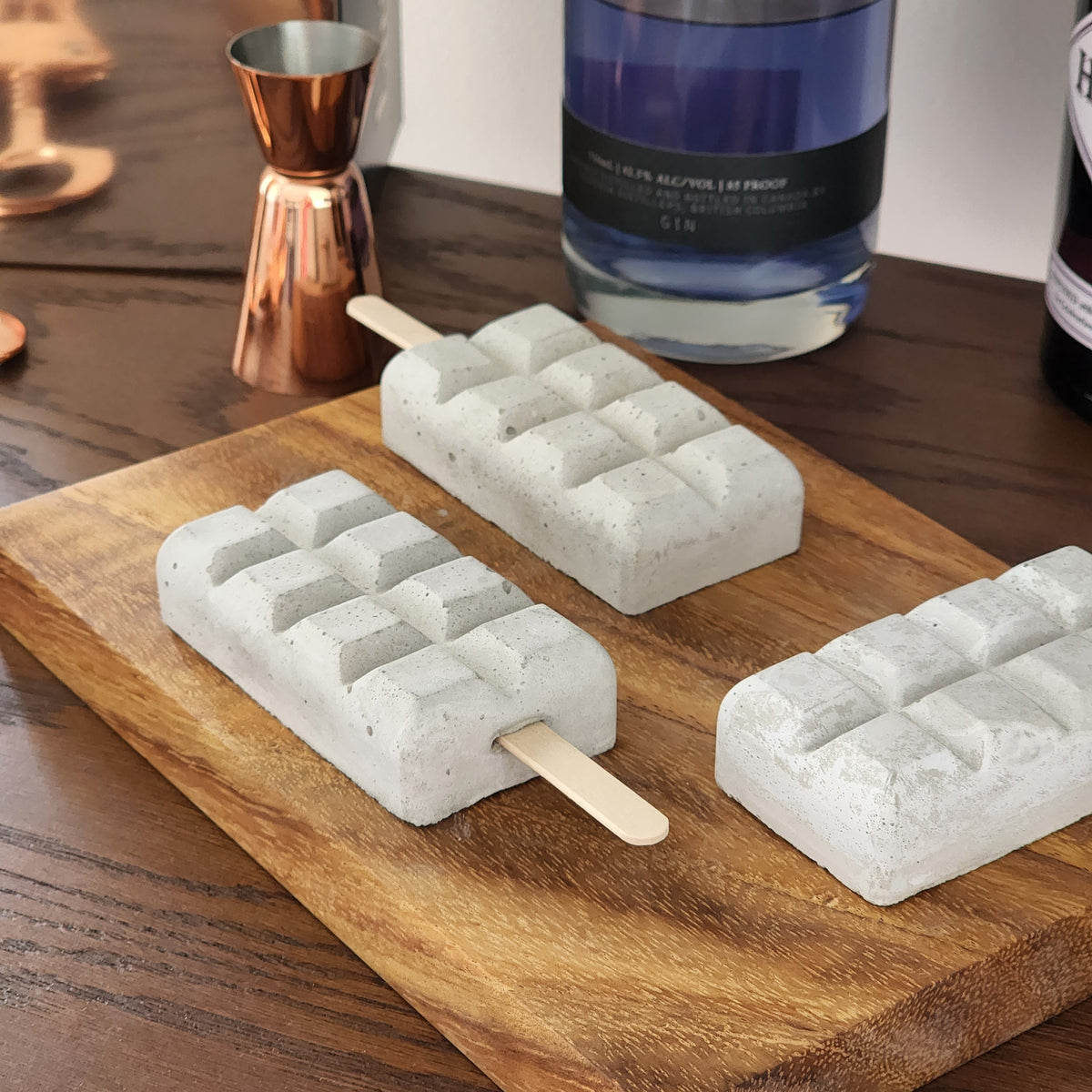 Concrete Popsicle Decorative Accessory