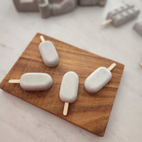 Concrete Chocolate Popsicle Decorative Accessory