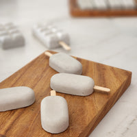 Concrete Chocolate Popsicle Decorative Accessory