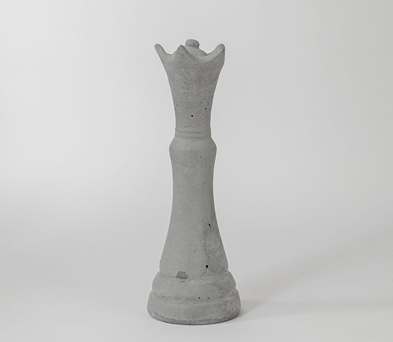 Concrete Chess Pieces