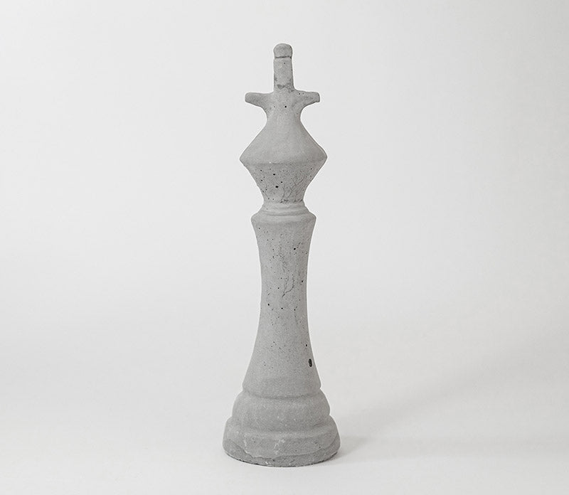 Concrete Chess Pieces