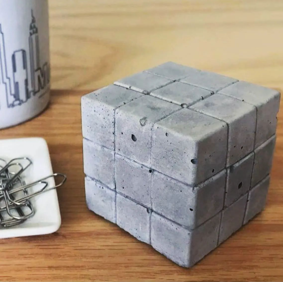 Concrete Rubik's Cube